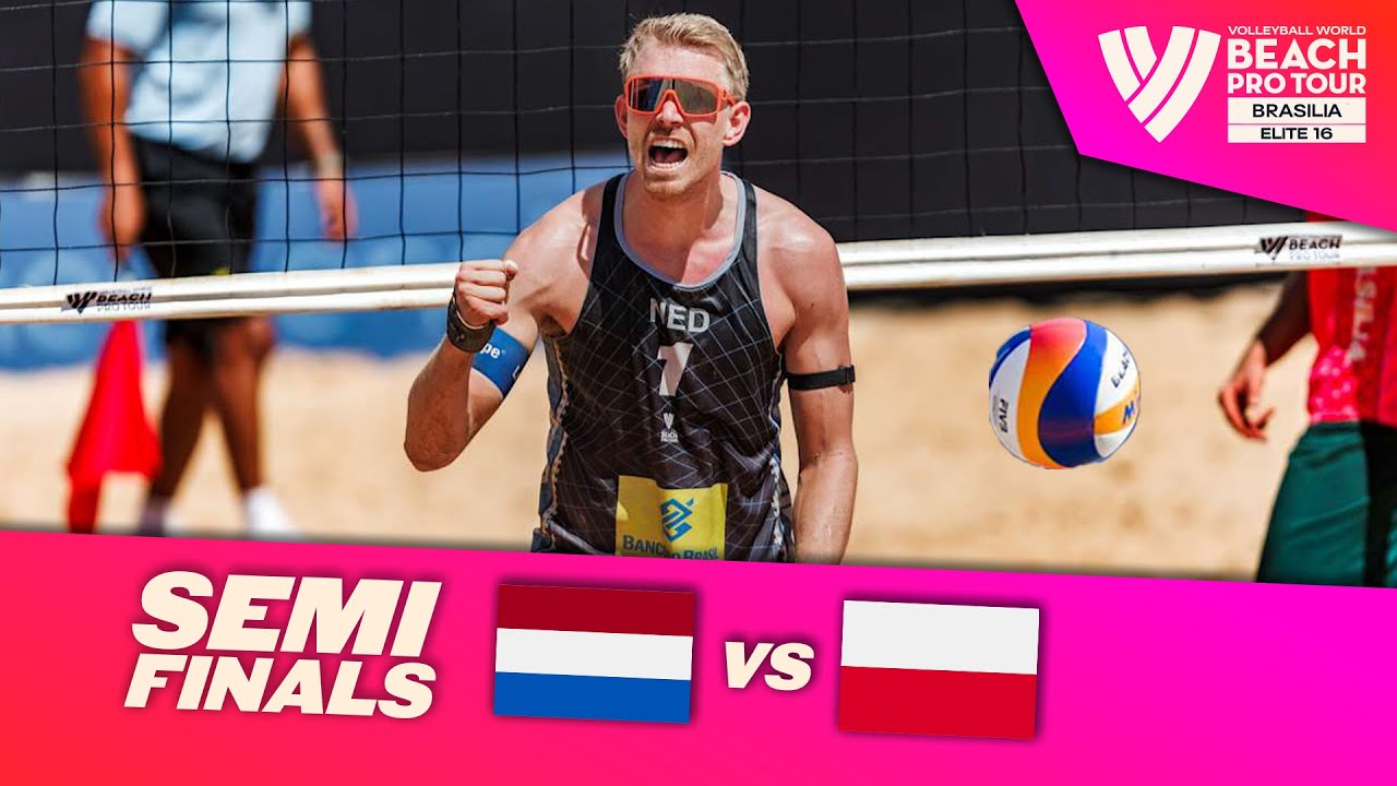 Boermans/de Groot vs. Bryl/Łosiak - Semi Final Highlights | Brasilia 2025 #BeachProTour