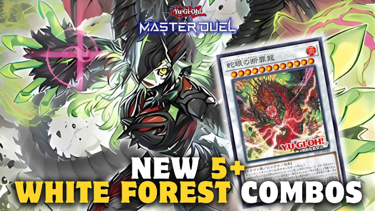 NEW WHITE FOREST AZAMINA COMBOS | EASY GUIDE & DECKLIST | Yu-Gi-Oh! Master Duel