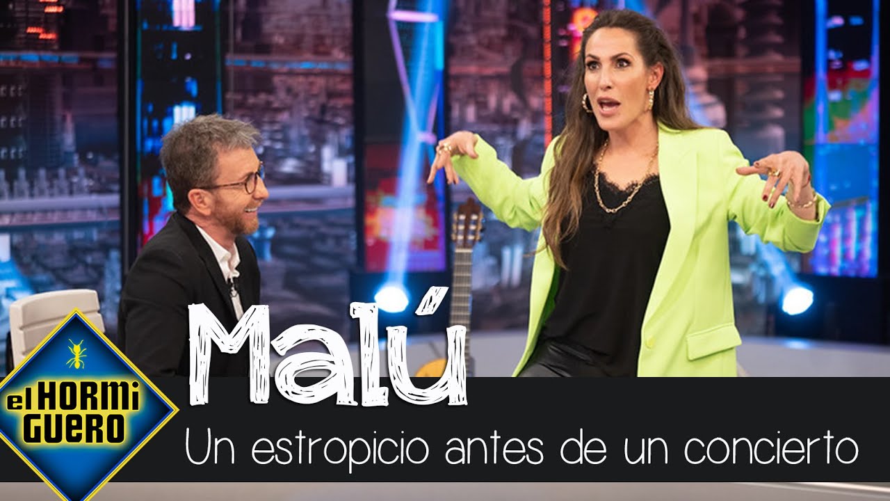 Malú confiesa el bochornoso momento con su madre antes de salir al escenario - El Hormiguero