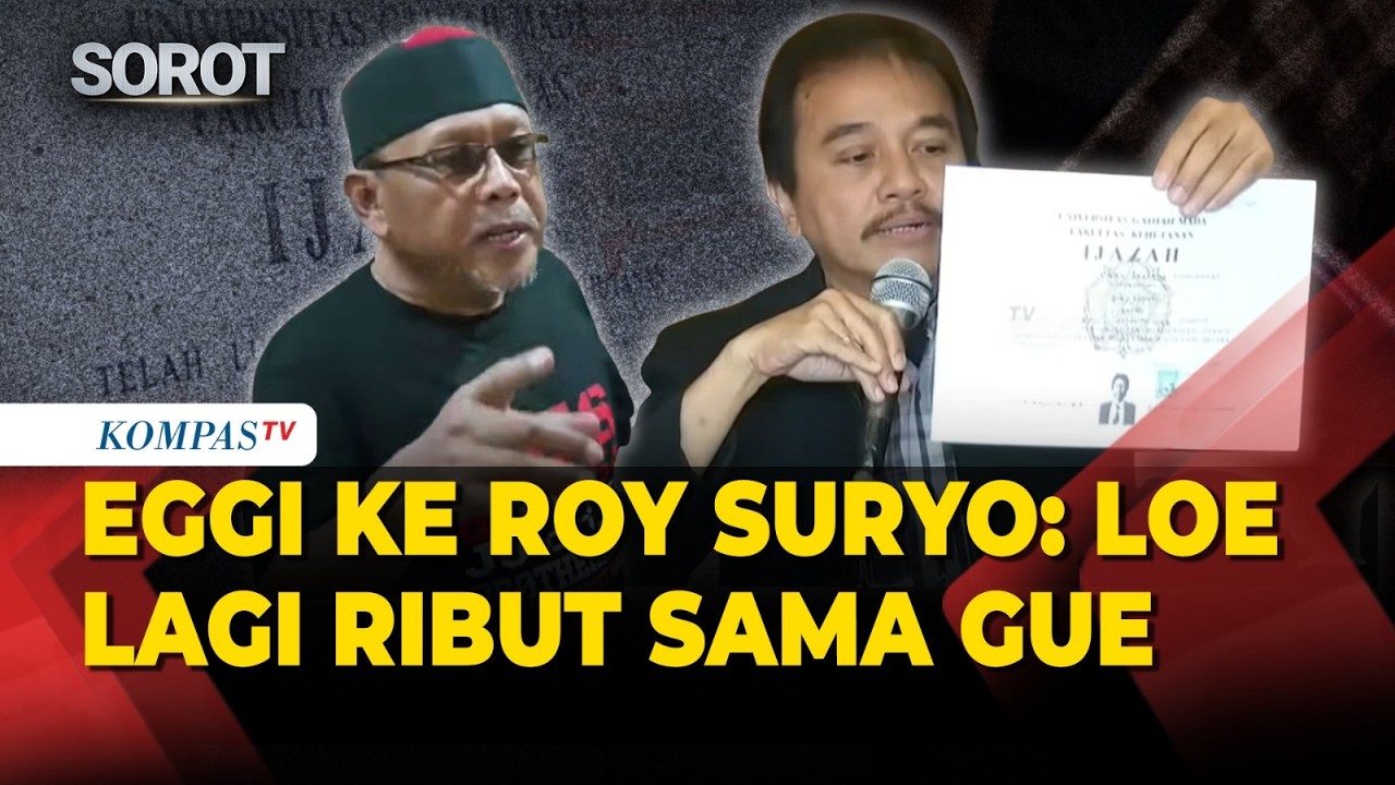 Dituding SP3 Produk Solo, Eggi ke Roy Suryo: Jangan Ngeles, Loe Lagi Ribut Sama Gue!