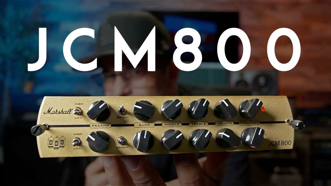Оно прибыло! Предусилитель Marshall JCM800 для систем Synergy.