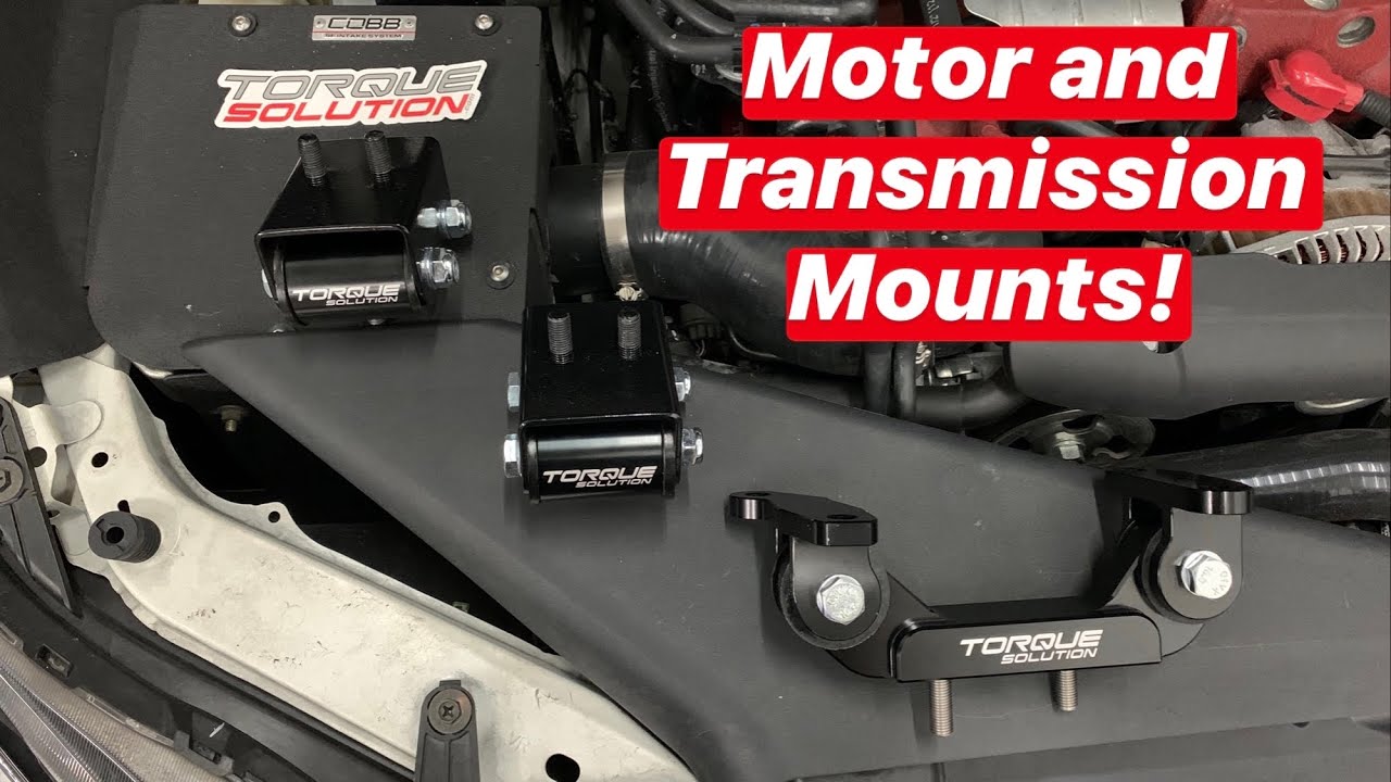 Motor and Transmission Mounts Install by WRXperts! (Torque Solution - 2017 WRX STI)
