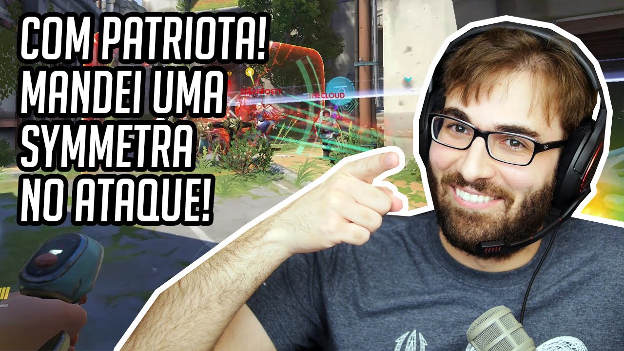 OVERWATCH com PATRIOTA - ROAD TO ALGUMA COISA #19 - Symmetra no ATAQUE!