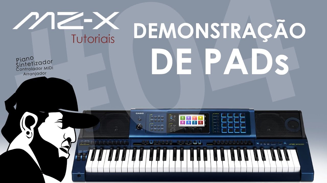 Demonstração PADS | Tudo Sobre O Casio MZ-X500 #04