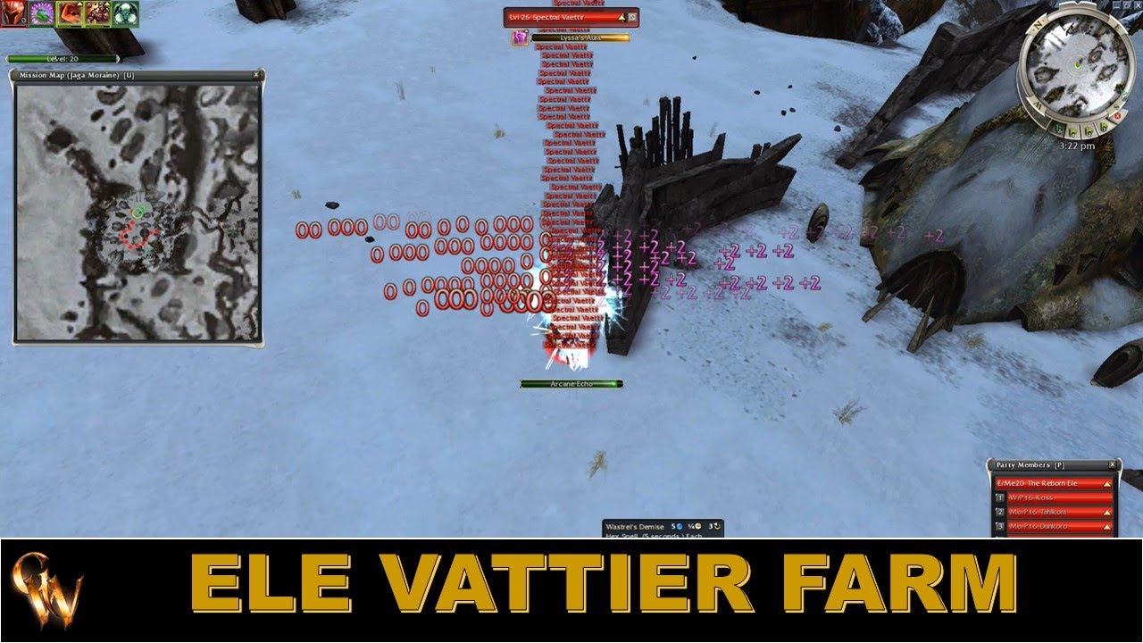 Guild Wars Elementalist Vaettir  Farm [MONEY MAKER]