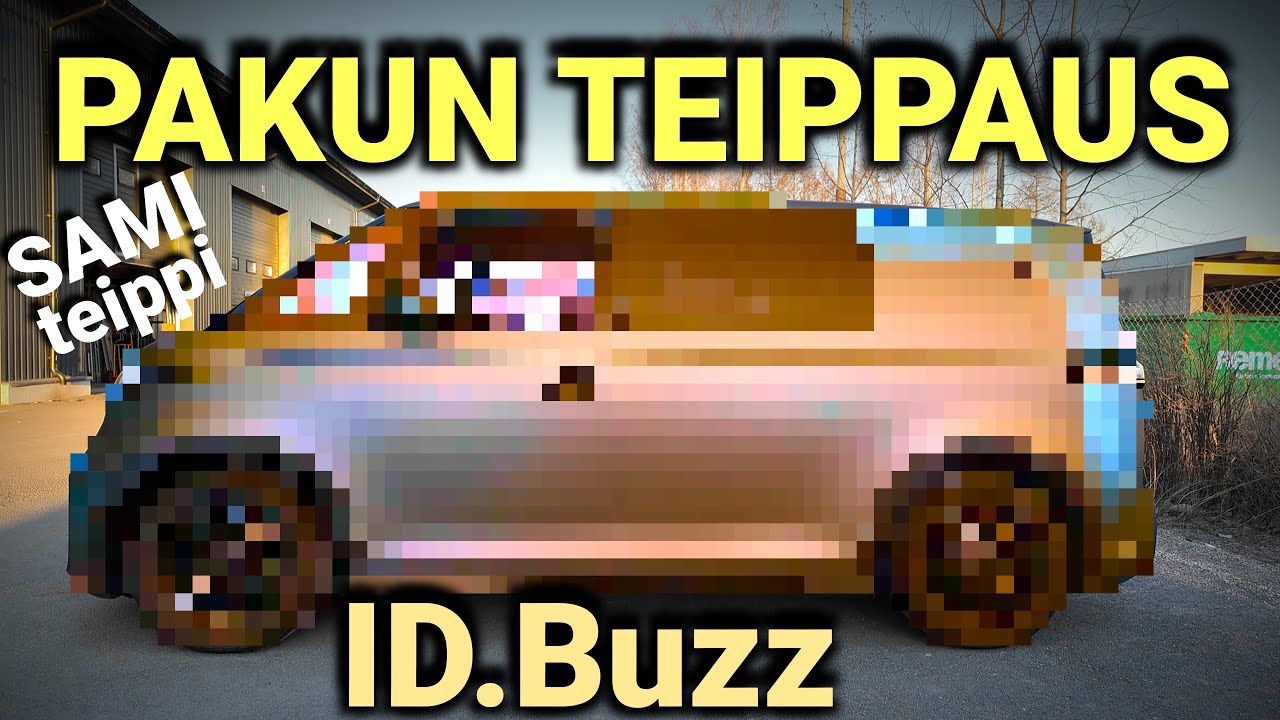 669. VW ID.BUZZ teippaus, valinnan vaikeus, toteutuksen helppous!
