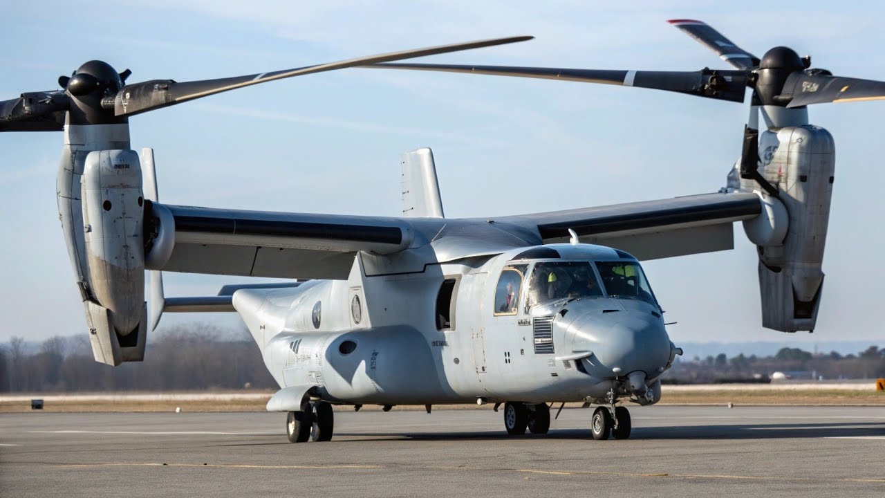Представлен MV-22J15 AeroSentine-II! Непревзойденный летательный аппарат вертикального взлета и п...
