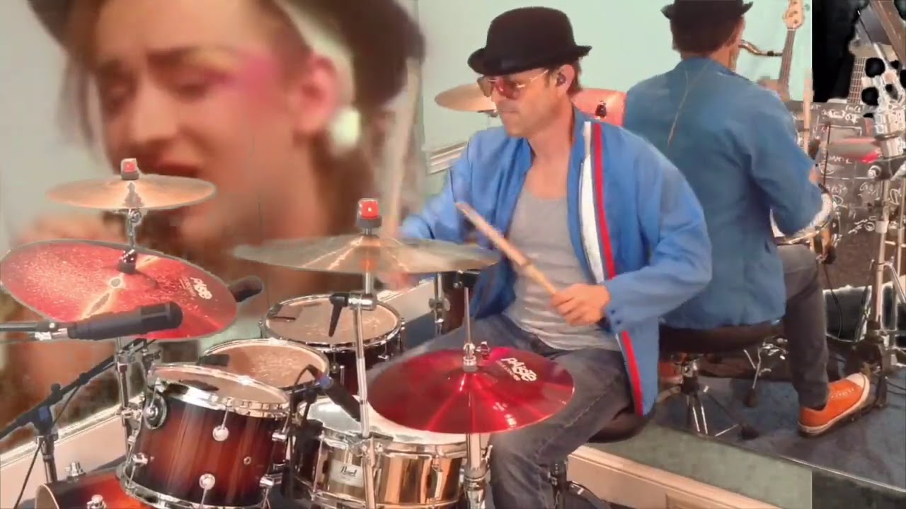 Time - Culture Club ( Drum / 80s Video Cover)