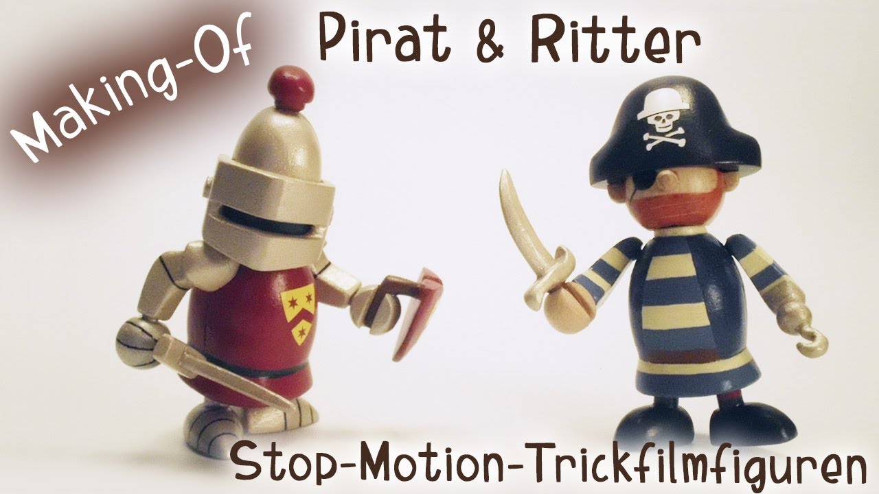 Making-Of Pirat & Ritter Trickfilm-Figuren