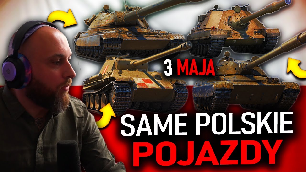 Święto KONSTYTUCJI 3 MAJA - Gramy samymi Polskimi pojazdami!