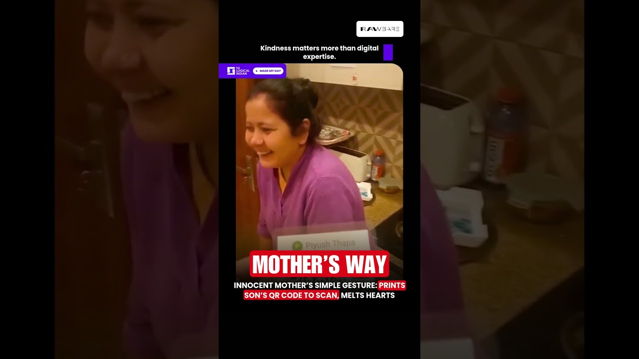 INNOCENT MOTHER&rsquo;S SIMPLE GESTURE: PRINTS SON&rsquo;S QR CODE TO SCAN, MELTS HEARTS
