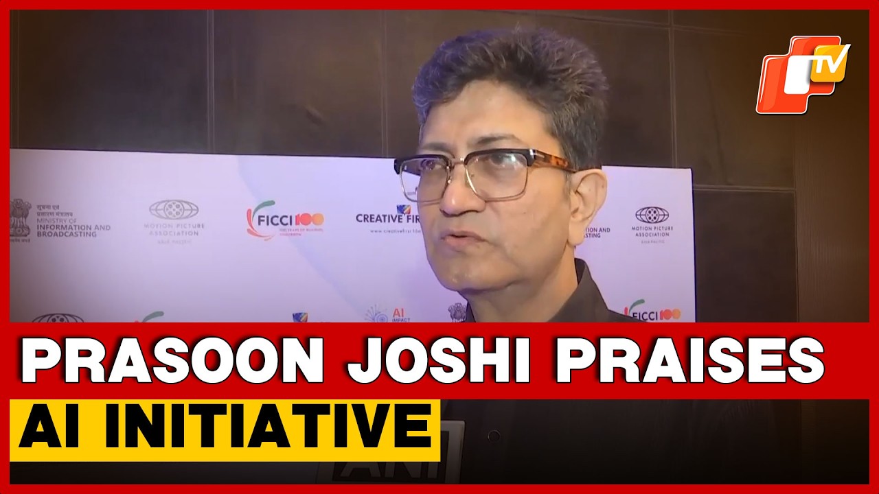 Delhi: Prasoon Joshi Praises AI Initiative, PM Modi & Vaishnaw