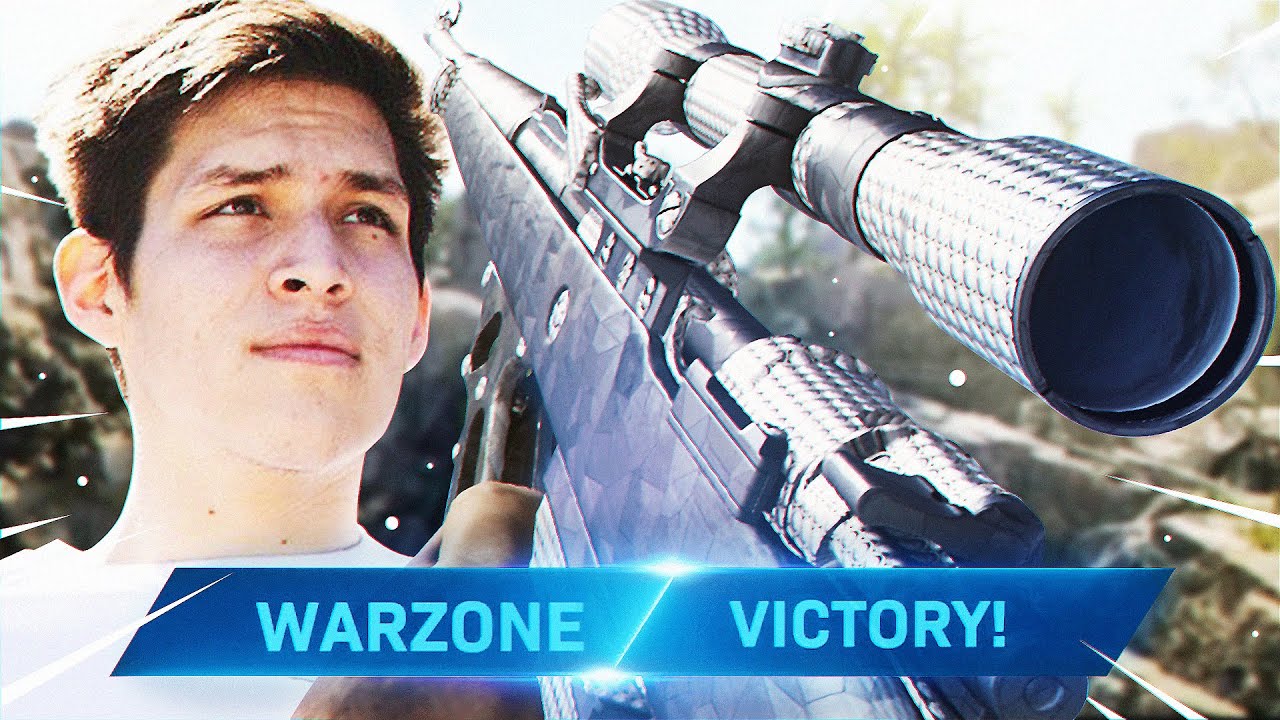 THE BEST SNIPER IN WARZONE SOLOS (Caldera Warzone Sniping Gameplay)