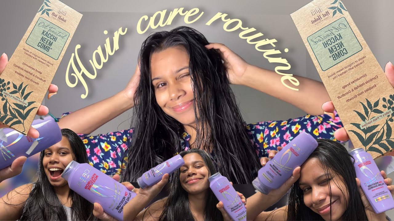 Hair care routine 🧴| hair wash day 🧼 | Sritika Pal🐙