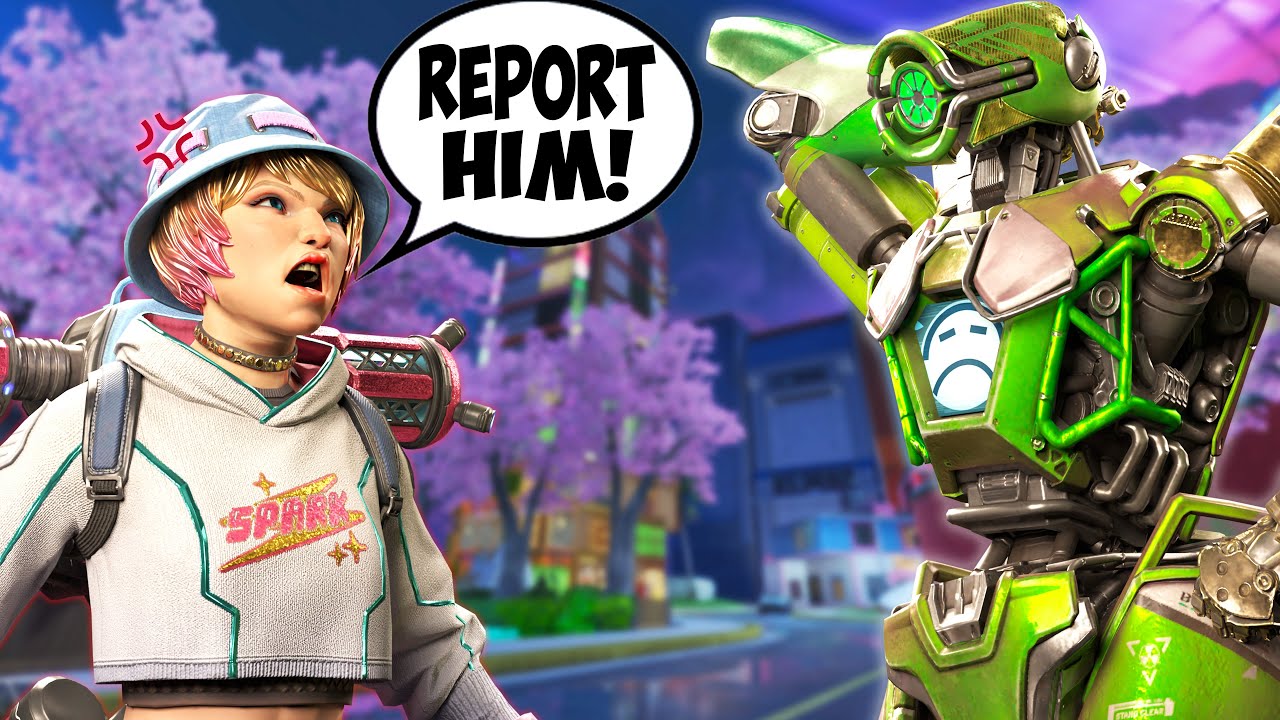 ДЕВУШКА-ГЕЙМЕР ВЫЛЕТАЕТ ПОСЛЕ ТОГО, КАК Я УНИЧТОЖИЛ ЕЁ ОТРЯД.. (Apex Legends)