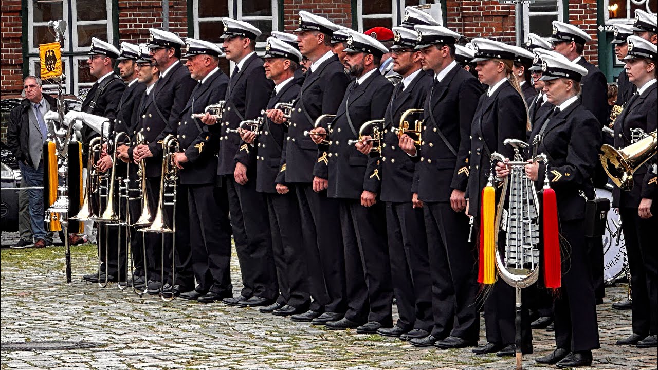 Kameraden auf See (Marsch) 17.08.2023 Marinemusikkorps Wilhelmshaven Gelöbnis in Plön - Bundeswehr