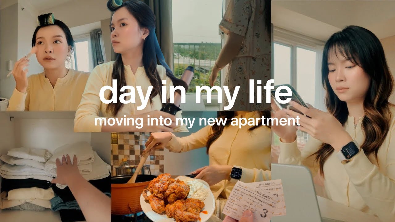 Living Alone Diaries I Moved into my new Apartment, What I Eat in a Day, Work as a Creative Director