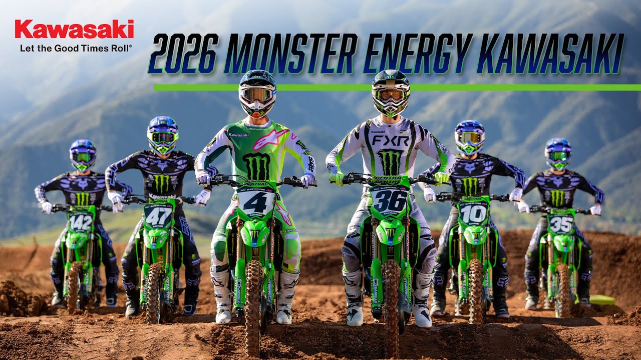 2026 Monster Energy Kawasaki Race Team Photoshoot | Ride Day