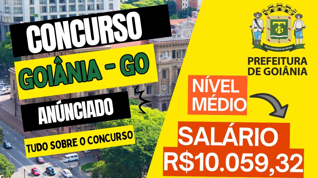Concurso Câmara de Goiânia 2026: Cadastro Reserva, Salários até R$ 10 mil | Edital Retificado