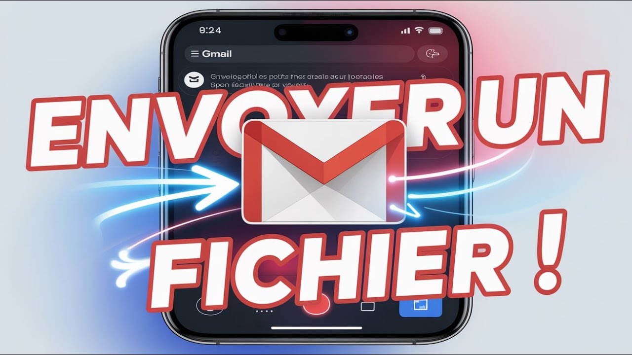 Comment Envoyer un Fichier en Pi&egrave;ce Jointe sur Gmail ( Tuto Smartphone ) Ios & Android