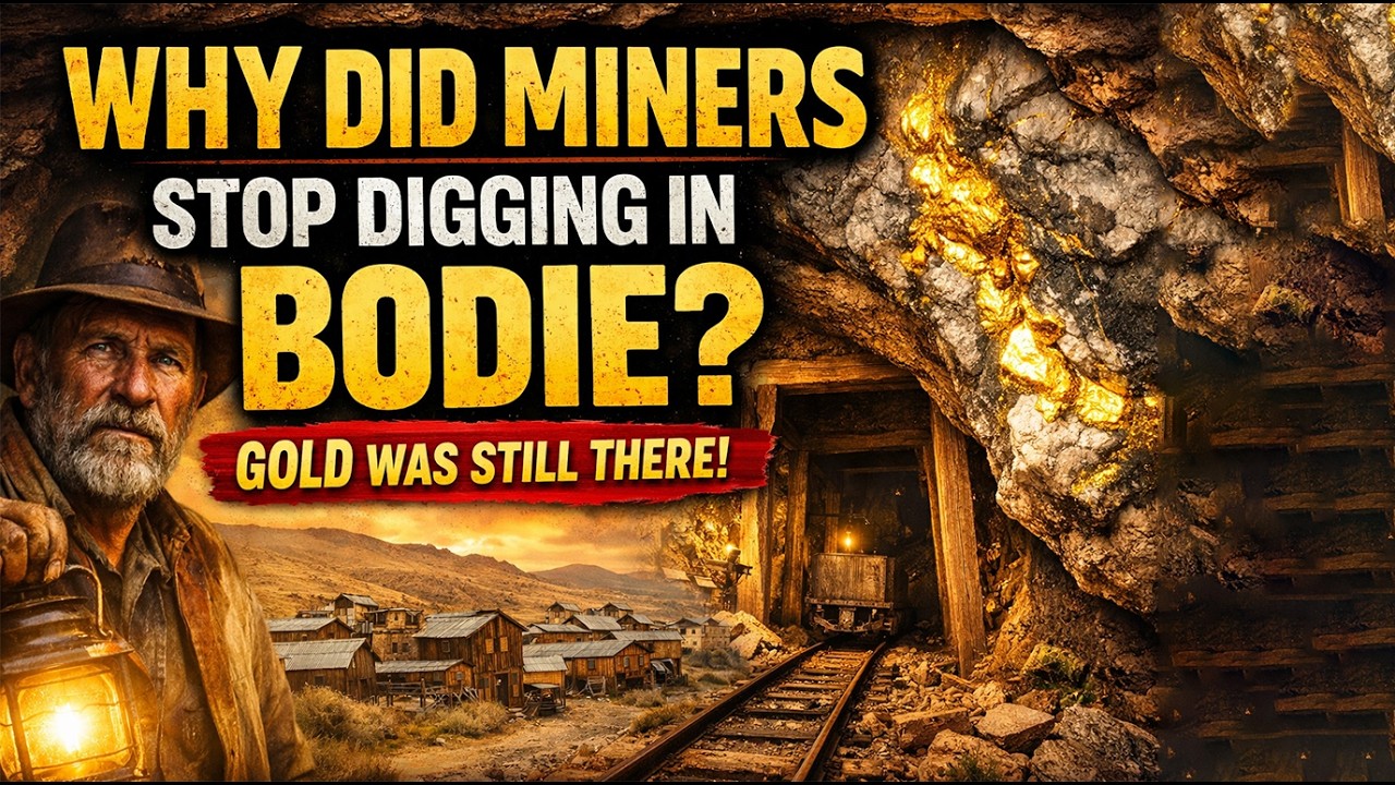 Why Did Miners Stop Digging in Bodie? Gold Was Still There