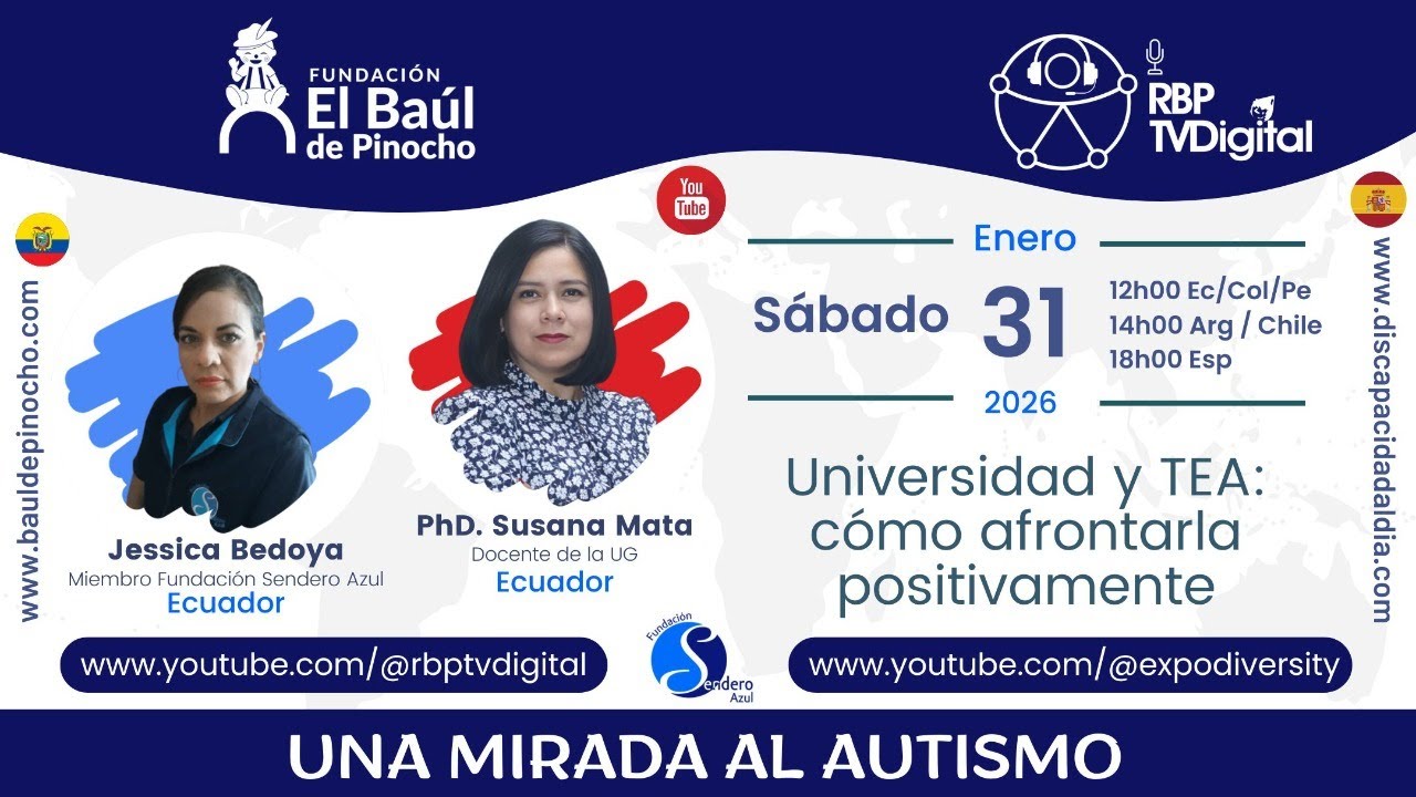 🔴📡 RBP TVDIGITAL 31/01/2026 ※ Universidad y TEA: cómo afrontarla positivamente