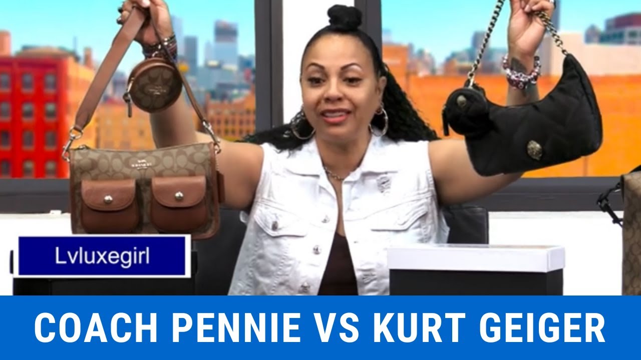 Surprising Results of the Coach Pennie Bag vs. Kurt Geiger Recycled Crossbody Challenge #theremix
