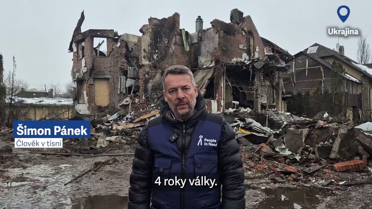 🇺🇦 Čtyři roky od začátku plnohodnotné války v Ukrajině. Pomozte.