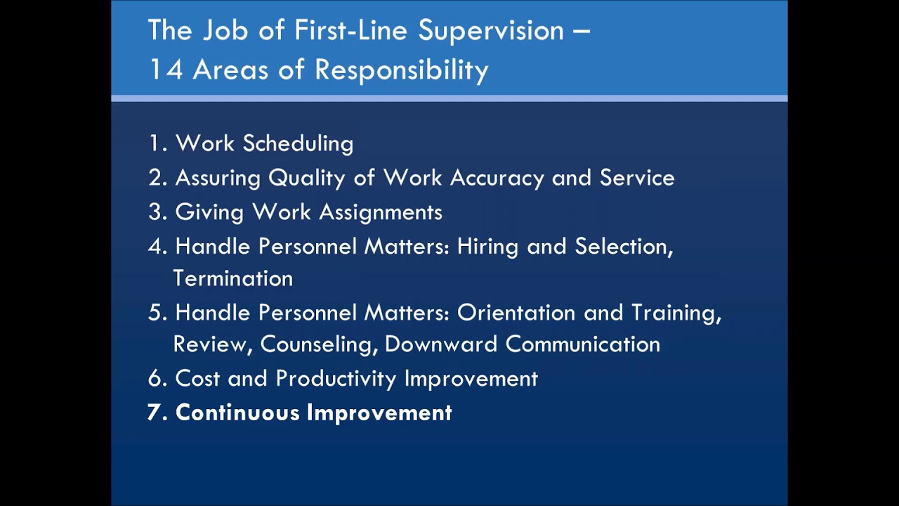 (PROCEPT)  Success Tips for New Supervisors