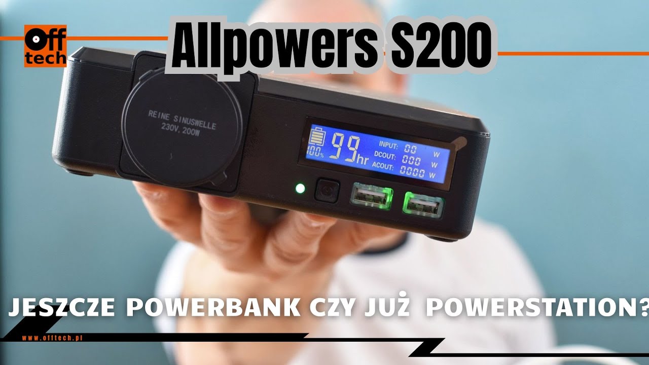 Allpowers S200 to mobilna stacja zasilania, która żadnej pracy się nie boi?!