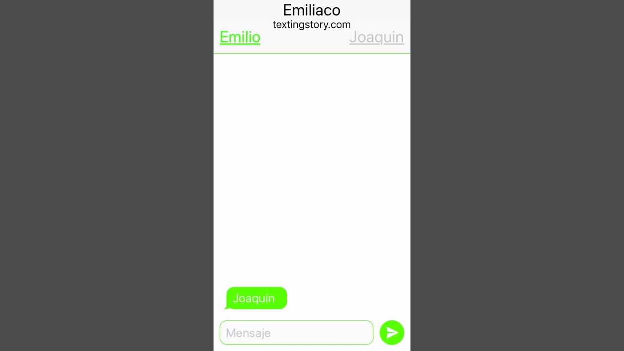 #Emiliaco Chat Emiliaco: ¿por que la subiste a ella?