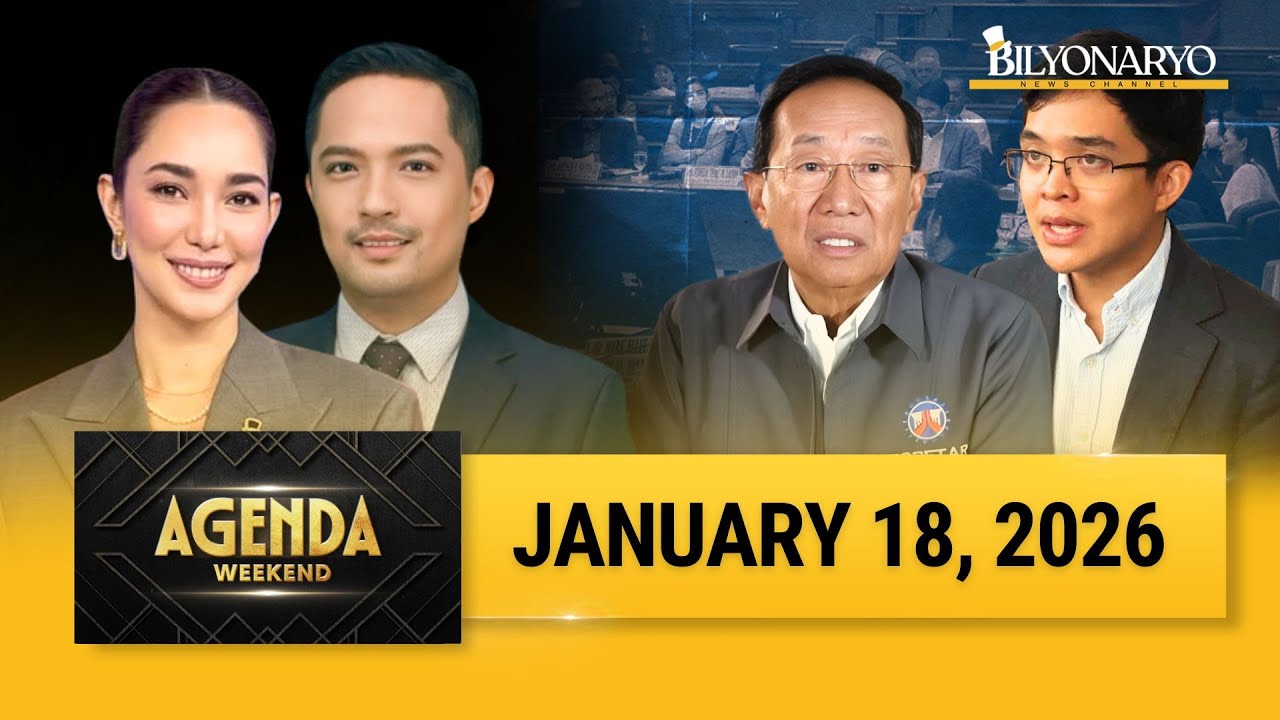 Agenda Weekend | January 18, 2026