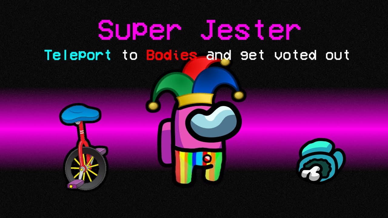 New SUPER JESTER Role in AMONG US (Fun Mod)