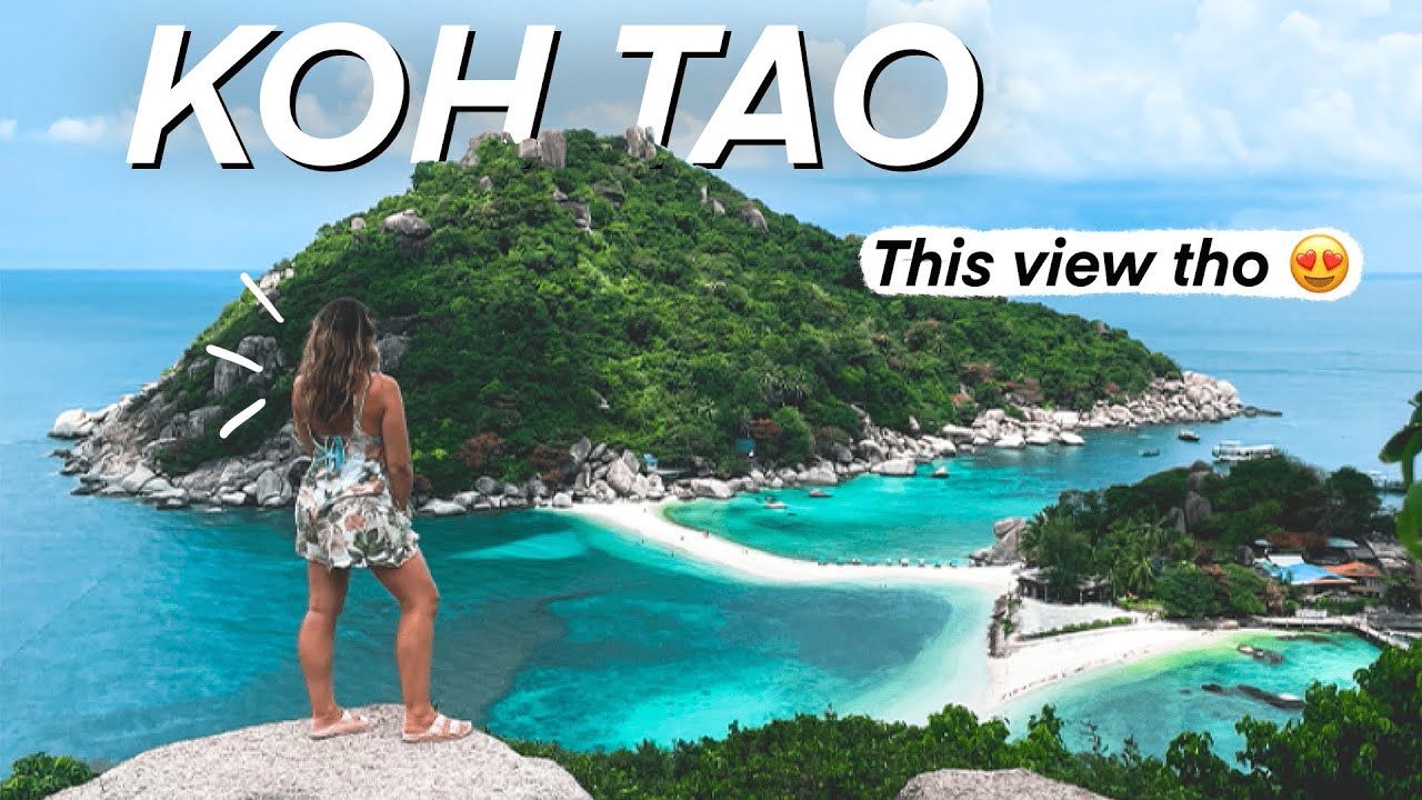 ARRIVING IN KOH TAO 🌴🇹🇭 Koh Nang Yuan Island & Summer Hostel