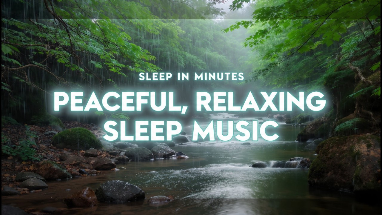 LIVE 🌙 Stress Relief Music with Soft Piano & Peaceful Water Sounds