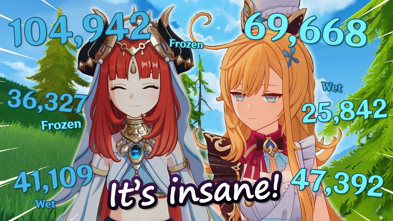 Escoffier made my Nilou freeze team even stronger lmao
