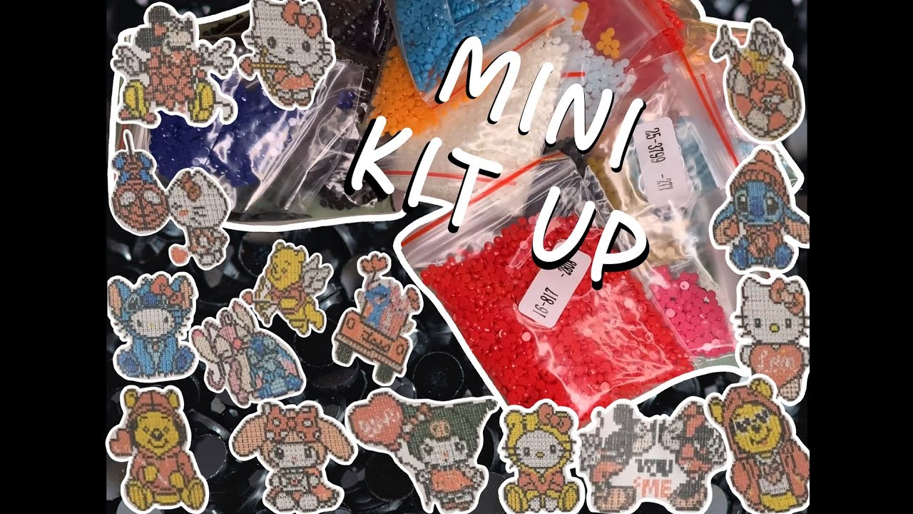 ✨ Kit Up With Me | Character Diamond Art Mini Kits ✨