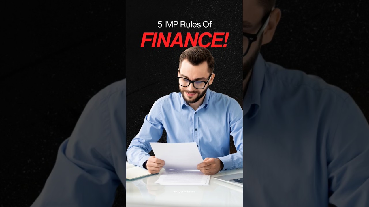 5 Golden Rules of Personal Finance You Must Know!