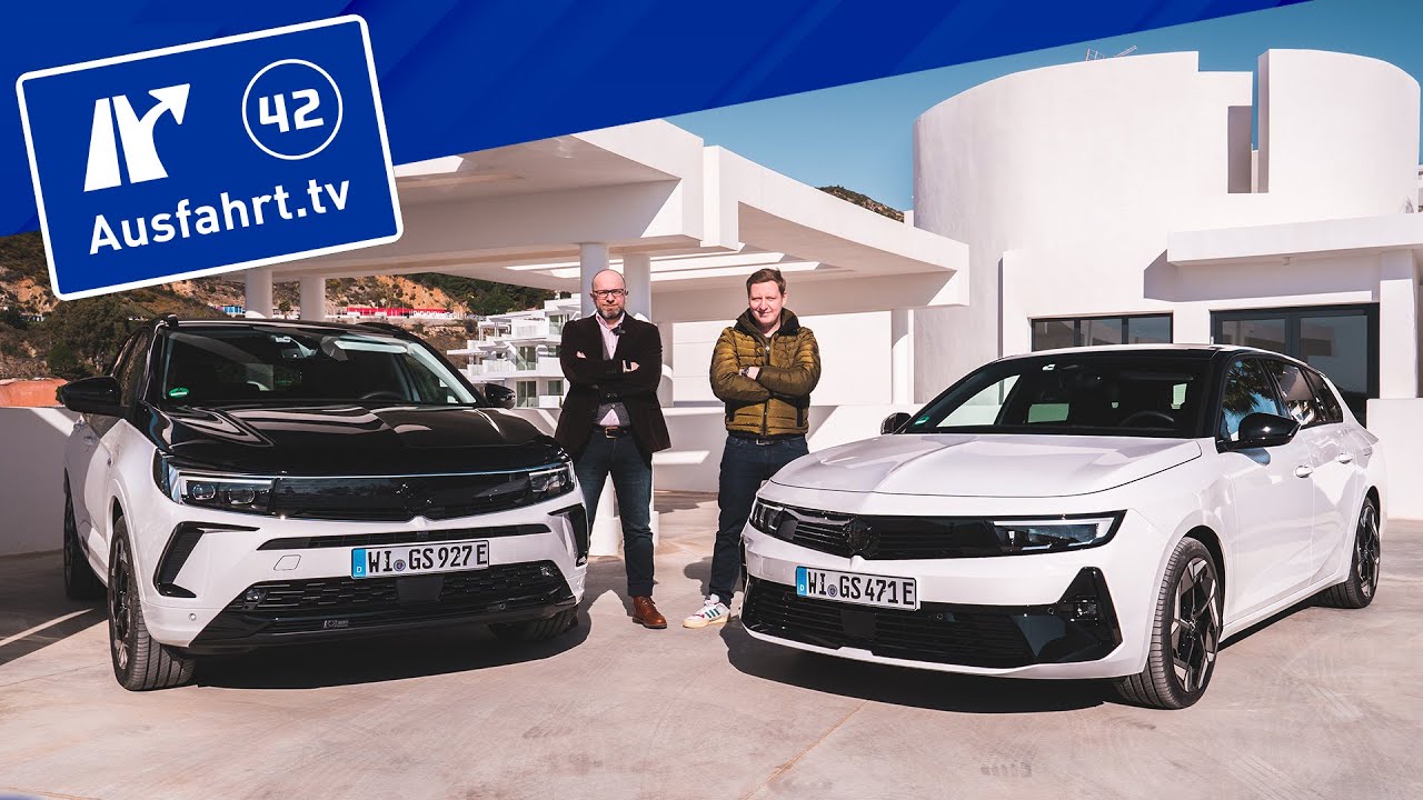 2023 Opel Astra GSe vs Grandland GSe | NEUE Flaggschiffe bei Opel | REVIEW
