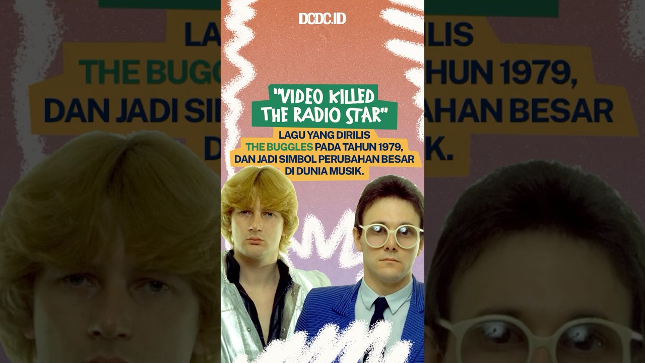 “Video Killed the Radio Star” jadi simbol titik balik di musik 🎬