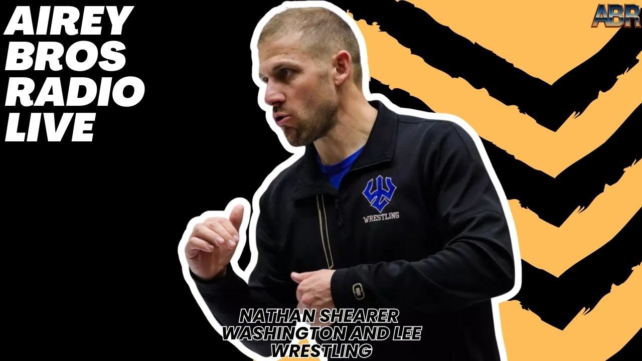 Airey Bros Radio Nathan Shearer Washington &  Lee Wrestling