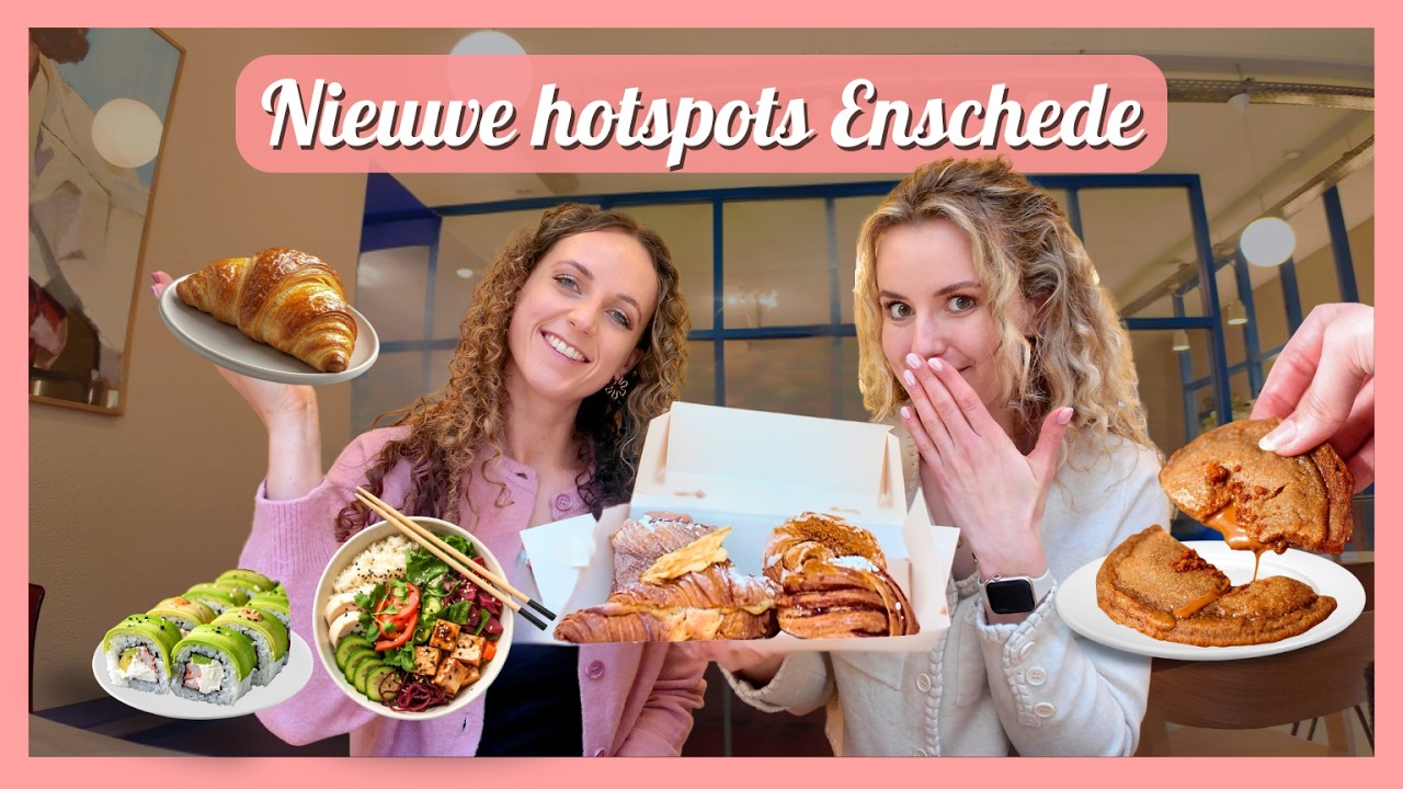 ENSCHEDE HOTSPOTS 🛍️🍰 | Shoppen & FOOD spots ontdekken! 🥐 – Travelling Sisters