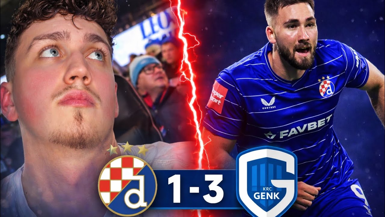 DINAMO vs GENK 1:3 OPRAŠTAJ OD EUROPE ILI NE ? 