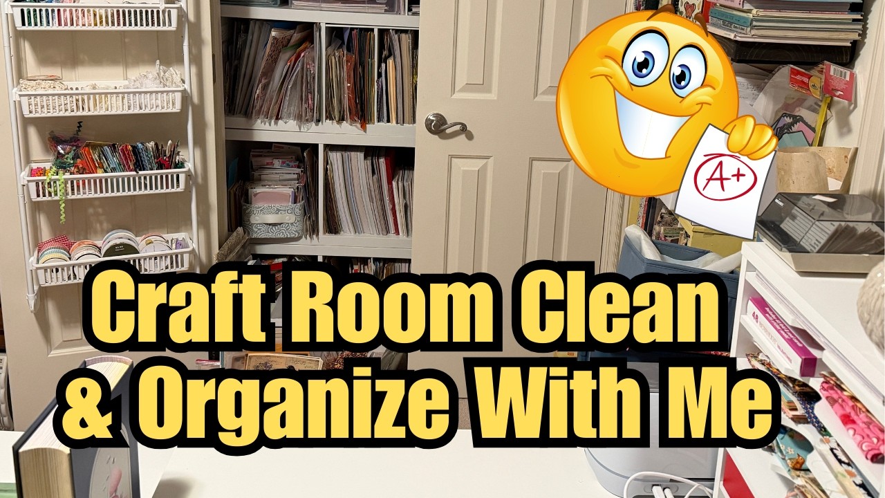 Craft Room Clean And Organize With Me