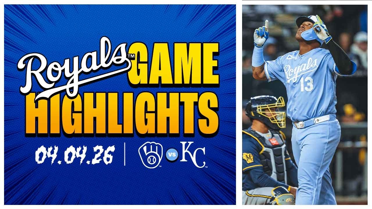 Captured the Nightcap | Royals vs. Brewers Highlights 4/4/26