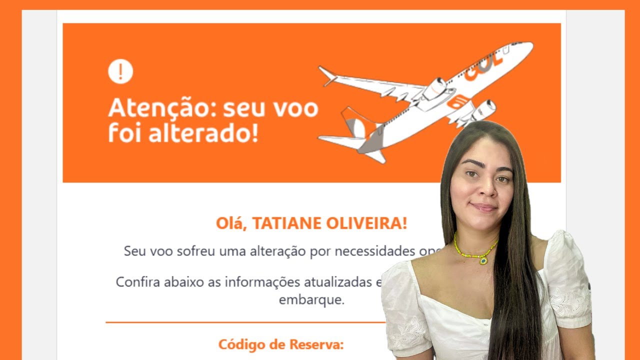 A Gol ALTEROU o meu VOO: O que FAZER | Bora Tati