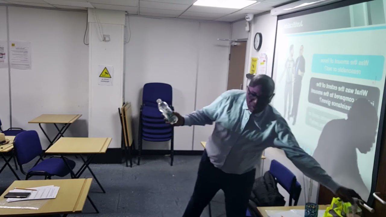 WHEN TO USE PHYSICAL INTERVENTION IN THE PRIVATE SECURITY INDUSTRY SIA TRAINING