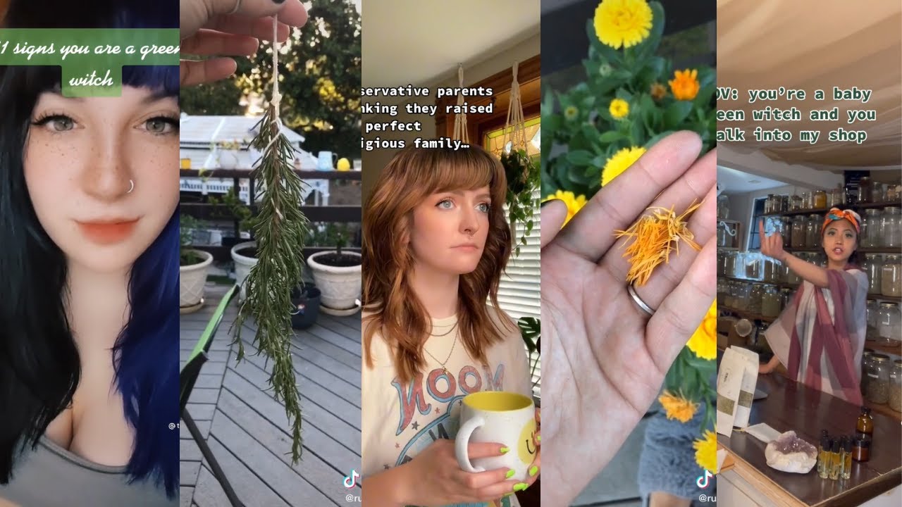 Green Witches of Tiktok compilation