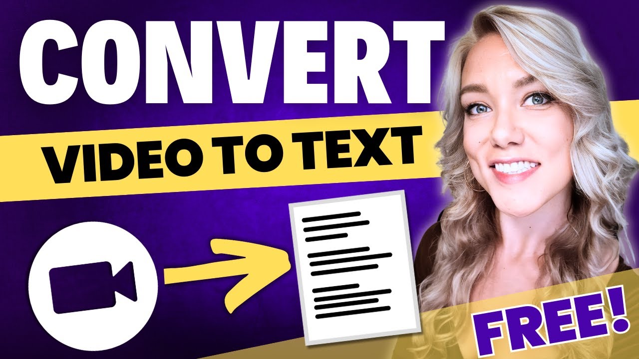 Convert Video&nbsp;to&nbsp;Text&nbsp;for FREE with AI (Super Fast & No Sign-Ups!)