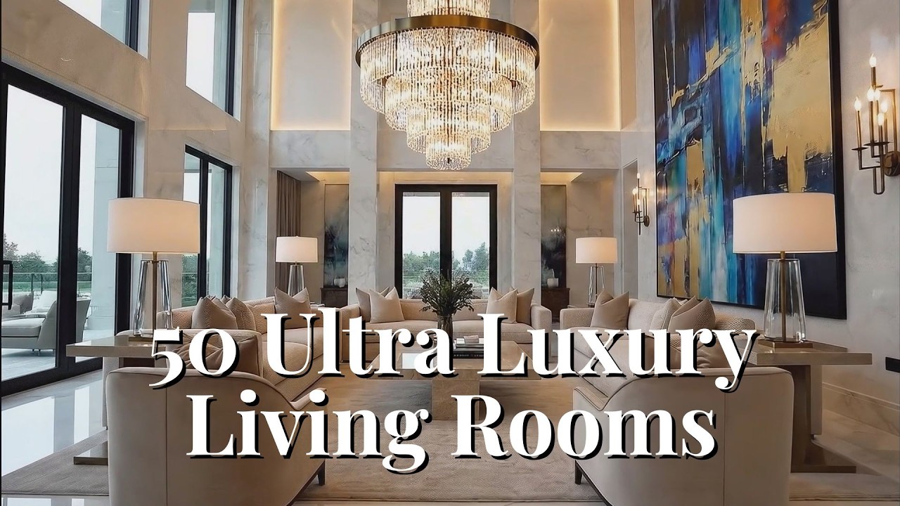 50 Ultra Luxury Living Room Design Ideas | Modern Interior Inspiration